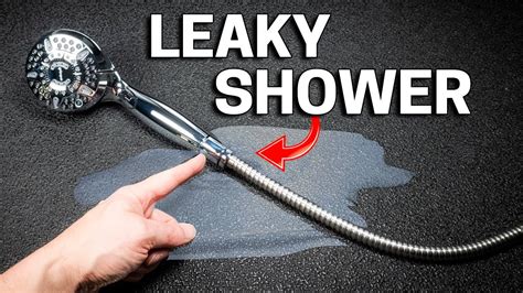 leaky shower hose|How to Fix a Leaking Shower Hose in Two Minutes